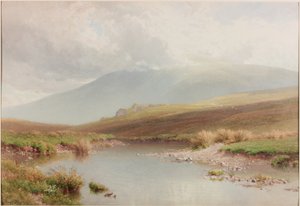 Paesaggio montuoso, fine XIX secolo da Henry Sutton Palmer