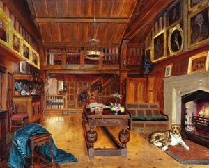 Shibden Hall, Housebody, 1877 da Henry Sykes