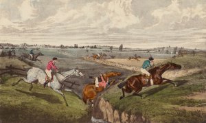Una corsa a ostacoli da Henry Thomas (after) Alken