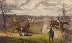 Una corsa a ostacoli da Henry Thomas (after) Alken