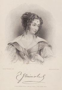 Contessa Teresa Guiccioli, amante di Lord Byron (incisione) da Henry Thomas (after) Ryall