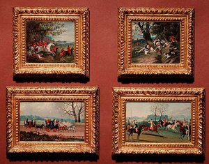 Scene di caccia, corsa e carrozza da Henry Thomas Alken
