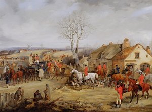 Scena di caccia, Il raduno da Henry Thomas Alken