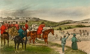 Il signor Jorrocks telegrafa la Volpe, 1838 da Henry Thomas Alken