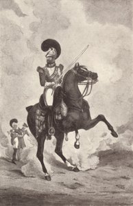 Ufficiale, Guardie della Vita da Henry Thomas Alken