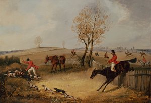 Oltre la Recinzione da Henry Thomas Alken
