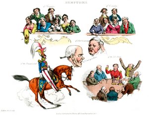 Sintomi di essere divertiti, 1822
