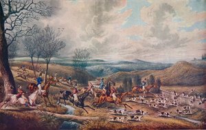 La caccia al capriolo, 1834 da Henry Thomas Alken