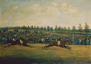 Il Doncaster St Leger da Henry Thomas Alken