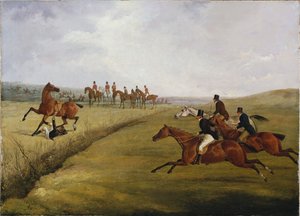 Il Grand Leicestershire Steeplechase, 12 marzo 1829: il culmine del disastro da Henry Thomas Alken