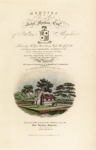 Pagina del titolo con titolo calligrafico e vignetta di Tudor inglese