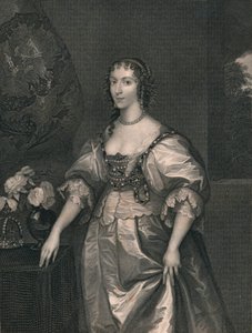 Enrichetta Maria, Regina di Carlo I, inizio-metà XIX secolo da Henry Thomas Ryall