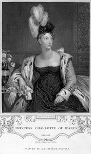 Principessa Carlotta Augusta del Galles da Henry Thomas Ryall