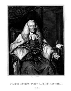 William Murray, 1° conte di Mansfield, giurista scozzese, 1832 da Henry Thomas Ryall