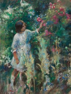 Nel giardino, c.1900 da Henry Tonks