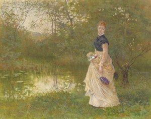 Accanto allo Stagno di Ninfee da Henry Towneley Green