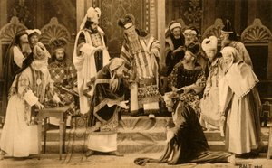 Giuda davanti al Sinedrio, 1922 da Henry Traut
