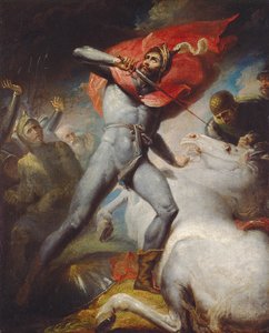 Il voto del conte di Warwick prima della battaglia di Towton