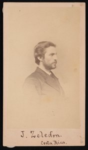 Ritratto di Jose Castulo Zeledon da Henry Ulke