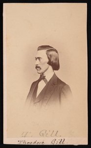 Ritratto di Theodore Nicholas Gill 1837-1914, Tra il 1865 e il 1870 da Henry Ulke
