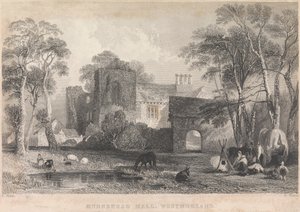 Burnshead Hall, Westmorland; pagina 45 (Volume Uno) da Henry Wallis
