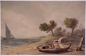 Vicino a Battersea, Londra, 1818 da Henry Walter