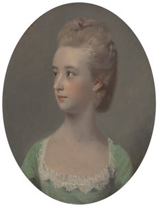 Ritratto di una giovane donna, possibilmente Miss Nettlethorpe da Henry Walton