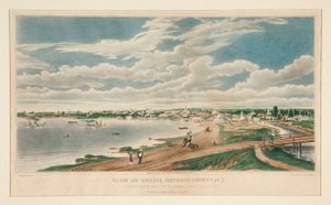 Veduta di Ginevra, Contea di Ontario, N.Y. da Henry Walton