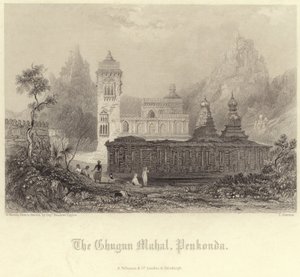 Chugun Mahal a Penukonda da Henry Warren