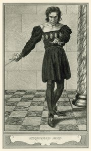 La Duchessa di Malfi di John Webster: Ferdinando Pazzo da Henry Weston Keen
