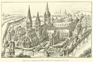 Abbazia di Saint-Germain-des-Prés, tempo di Sant
