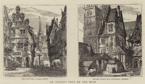 Il tour di un artista sul Meno da Henry William Brewer
