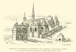 Chapelle du Martyre, Montmartre, Parigi, dove, nella Cappella Inferiore, Sant