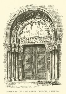 Portale della Chiesa Abbaziale, Nantua da Henry William Brewer