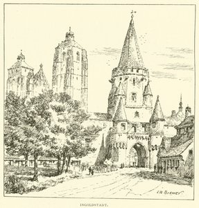 Ingoldstadt (incisione) da Henry William Brewer