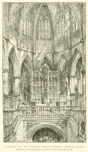 Interno della "Seo," Chiesa Principale di Manresa, dove Sant