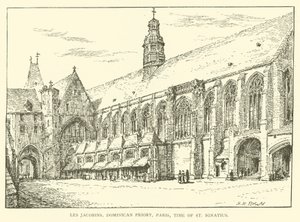 Les Jacobins, convento domenicano, Parigi, tempo di Sant