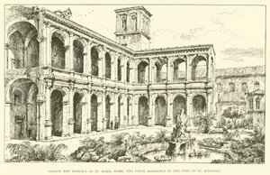 Palazzo e Basilica di San Marco, Roma, la Residenza Papale al tempo di Sant