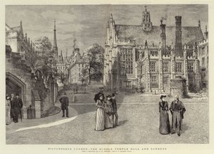Londra pittoresca, la Middle Temple Hall e i giardini