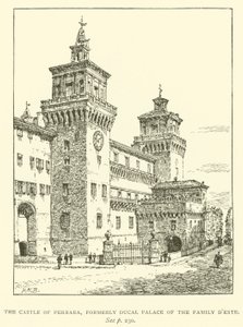 Il Castello di Ferrara, ex Palazzo Ducale della Famiglia D