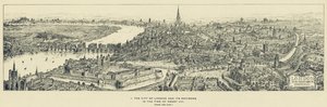 La città di Londra e i suoi dintorni al tempo di Enrico VIII, dall