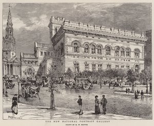 La nuova National Portrait Gallery da Henry William Brewer