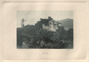 Das Malerische und Romantische Rheinland: Dhaun an der Nahe, 1928 da Henry Winkles