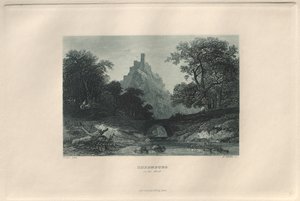 Das Malerische und Romantische Rheinland: Ehrenburg an der Mosel, 1928 da Henry Winkles