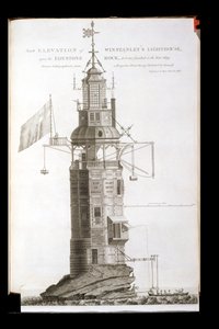 Faro di Edystone inciso da Henry Roberts, 1762 da Henry Winstanley