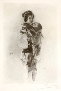 Ragazza giapponese (Il Musmee) da Henry Wolf