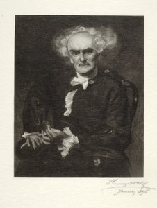 Joseph Jefferson nel ruolo del "Dottor Pangloss". da Henry Wolf