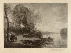 La Riviere a la Tour Lointaine da Henry Wolf