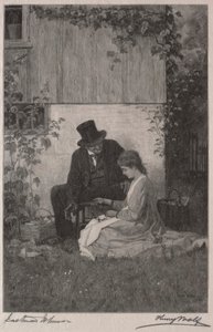 Il venditore ambulante del New England da Henry Wolf