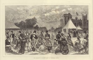 Festa in giardino di Sua Maestà al Castello di Windsor